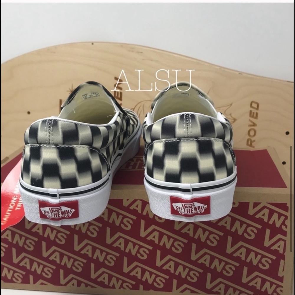 VANS Classic Slip On Checkerboard Black Class W - Picture 4 of 7